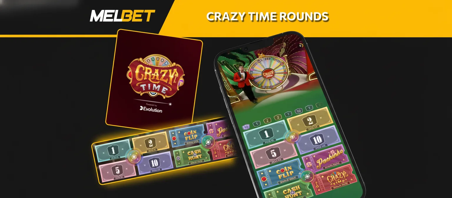 MelBet Crazy time